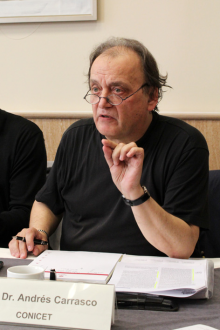 Carrasco im Jahr 2010 in Brüssel (Foto: V. Gehrmann)